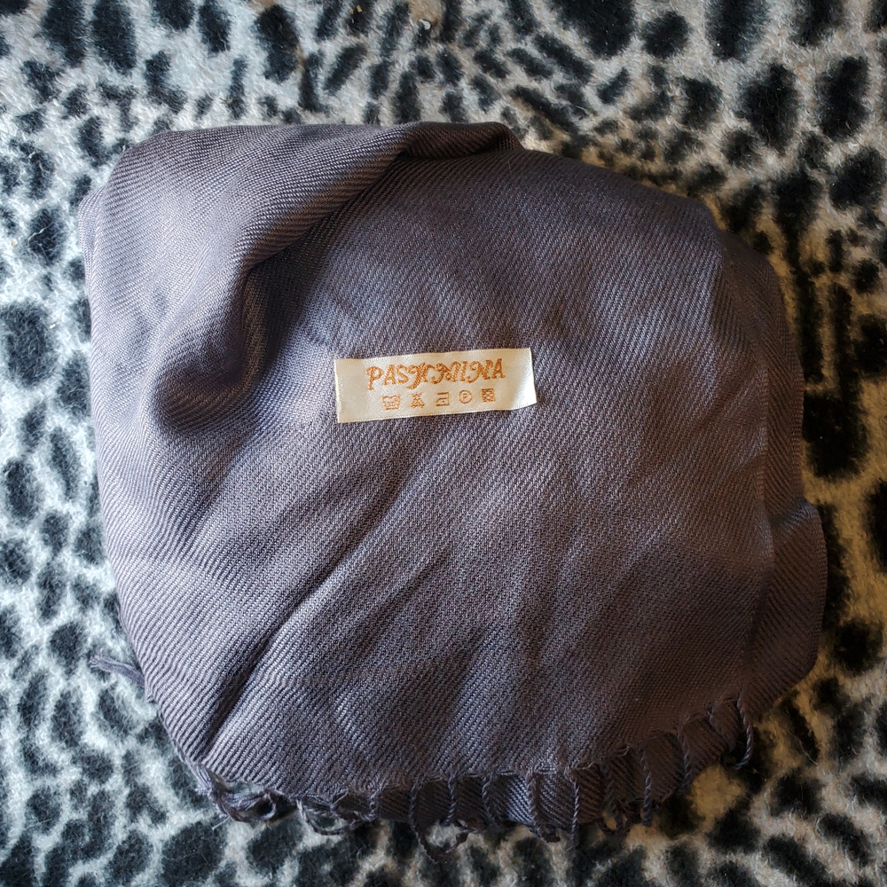 Pashmina Gray Scarf